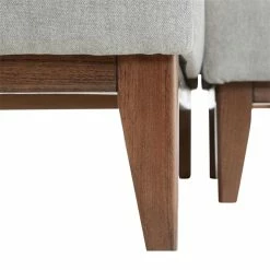 CARO-Möbel Ecksofa SATIA, Chenille In Hellgrau -Günstiges Tische Geschäft 92007 6