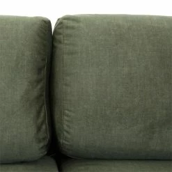 CARO-Möbel Sofa MAGNA Dreisitzer, Samt In Moosgrün -Günstiges Tische Geschäft 92010 4