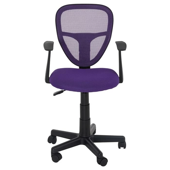 CARO-Möbel Kinderdrehstuhl STUDIO In Lila Mit Armlehnen 2 CARO-Möbel Kinderdrehstuhl STUDIO In Lila Mit Armlehnen – Bild 2