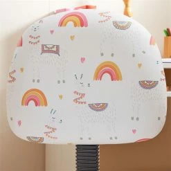 CARO-Möbel Drehstuhl ALPACA Für Kinder, Höhenverstellbar, Kunstleder In Weiß -Günstiges Tische Geschäft 93069 AC4