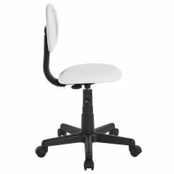 CARO-Möbel Drehstuhl UNICORN Für Kinder, Höhenverstellbar, Kunstleder In Weiß -Günstiges Tische Geschäft 93074 4