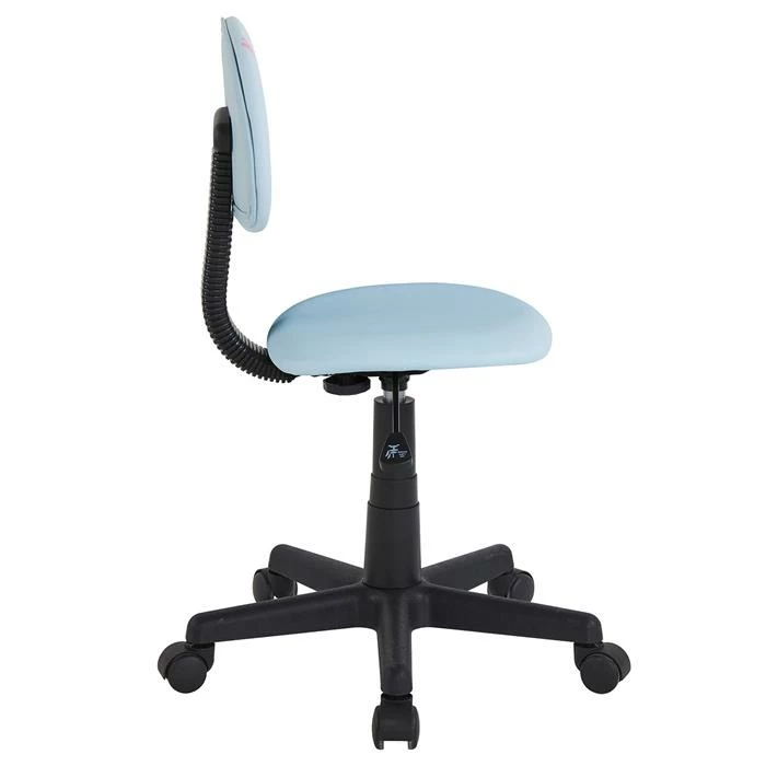 CARO-Möbel Drehstuhl ALPACA Für Kinder, Höhenverstellbar, Kunstleder In Hellblau 5 CARO-Möbel Drehstuhl ALPACA Für Kinder, Höhenverstellbar, Kunstleder In Hellblau – Bild 5