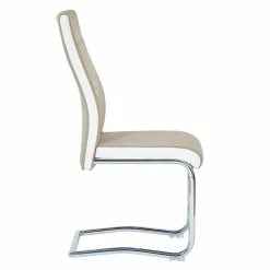 CARO-Möbel Esszimmerstuhl ALBA Im 4er Set In Beige-weiß -Günstiges Tische Geschäft 93927 2