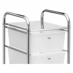 CARO-Möbel Bad-Rollwagen SANO Mit 4 Schubladen -Günstiges Tische Geschäft 93935 2