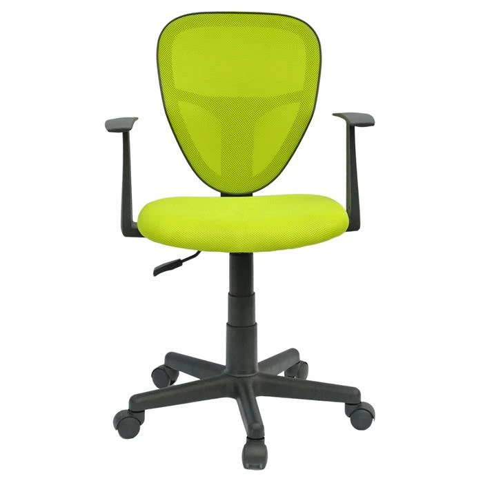 CARO-Möbel Kinderdrehstuhl STUDIO In Grün Mit Armlehnen 2 CARO-Möbel Kinderdrehstuhl STUDIO In Grün Mit Armlehnen – Bild 2