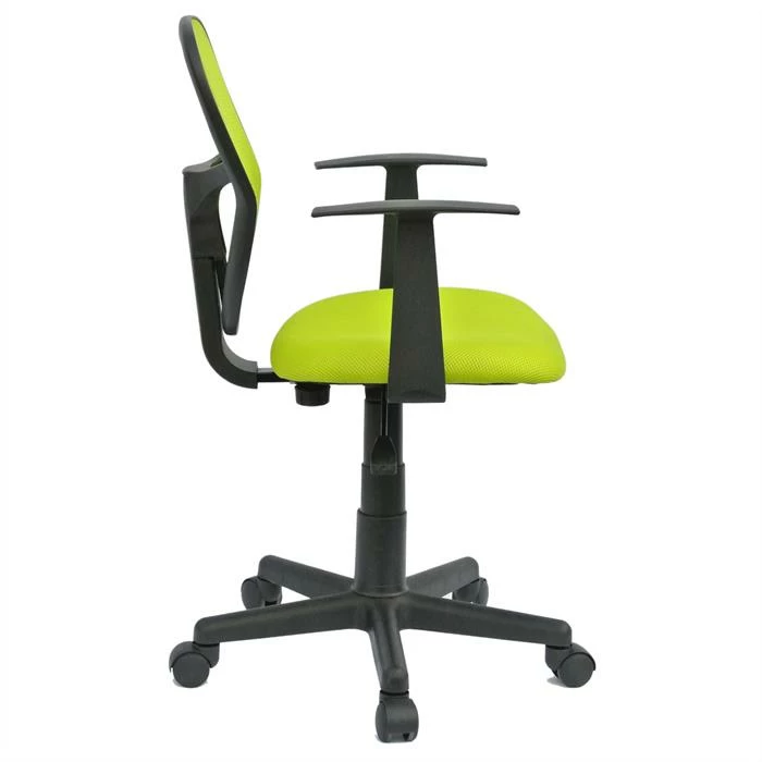 CARO-Möbel Kinderdrehstuhl STUDIO In Grün Mit Armlehnen 3 CARO-Möbel Kinderdrehstuhl STUDIO In Grün Mit Armlehnen – Bild 3