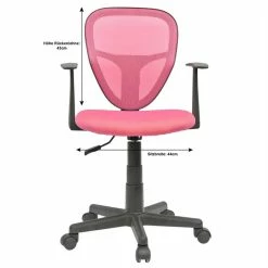 CARO-Möbel Kinderdrehstuhl STUDIO In Pink Mit Armlehnen -Günstiges Tische Geschäft 93962 4