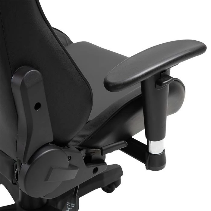 CARO-Möbel Bürodrehstuhl GAMING In Schwarz/schwarz 6 CARO-Möbel Bürodrehstuhl GAMING In Schwarz/schwarz – Bild 6