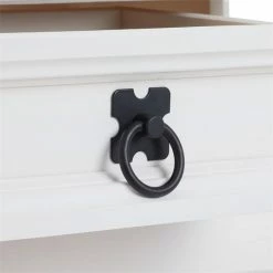 CARO-Möbel Konsolentisch CAMPO Mit 3 Schubladen, Weiß/braun -Günstiges Tische Geschäft 93976 5 N