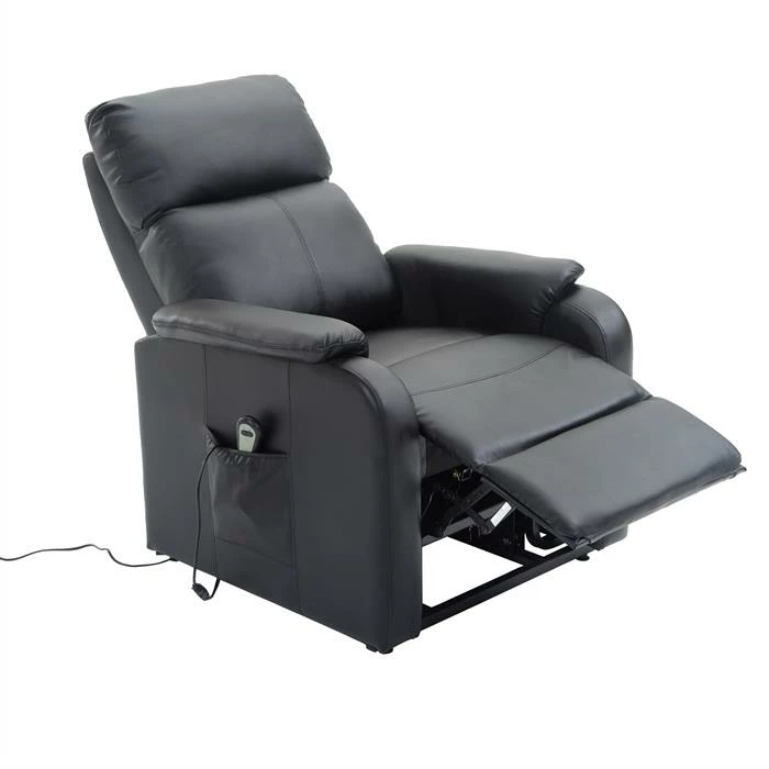 CARO-Möbel Fernsehsessel SENIOR Mit Aufstehfunktion In Schwarz 2 CARO-Möbel Fernsehsessel SENIOR Mit Aufstehfunktion In Schwarz – Bild 2