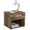 CARO-Möbel Nachttisch MARY Old Style Mit Schublade