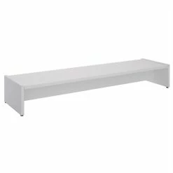 CARO-Möbel Monitorständer ZOOM 100 X 15 X 27 Cm In Weiß