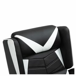 CARO-Möbel Gaming Relaxsessel ARROW In Schwarz/weiß, Bezug Aus Lederimitat -Günstiges Tische Geschäft 94330 4