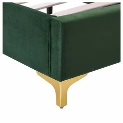 CARO-Möbel Polsterbett GLAMOUR 140x200 Cm Im Barock-Stil, In Grün -Günstiges Tische Geschäft 94383 4