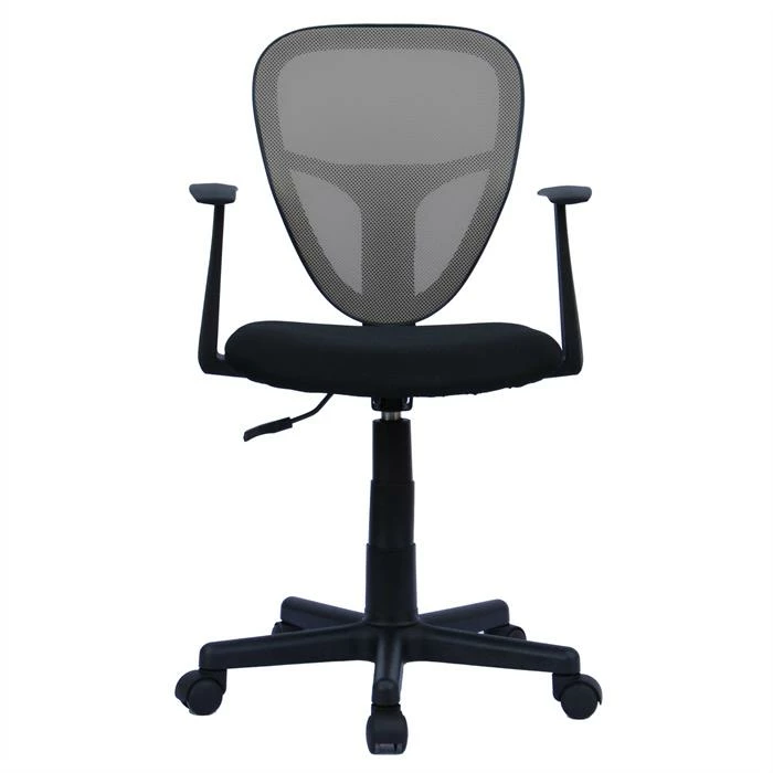 CARO-Möbel Kinderdrehstuhl STUDIO In Schwarz/grau Mit Armlehnen 2 CARO-Möbel Kinderdrehstuhl STUDIO In Schwarz/grau Mit Armlehnen – Bild 2