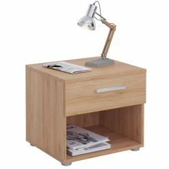 CARO-Möbel Nachttisch MARY San Remo Mit Schublade