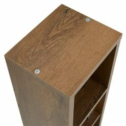 CARO-Möbel CD / DVD Regal CHART Mit 10 Fächern In Eiche Dunkelbraun -Günstiges Tische Geschäft 94499 2