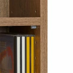 CARO-Möbel CD / DVD Regal CHART Mit 10 Fächern In Eiche Dunkelbraun -Günstiges Tische Geschäft 94499 5