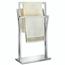 CARO-Möbel Handtuchständer MALMO Mit 3 Stangen, Metall Verchromt 5 CARO-Möbel Handtuchständer MALMO Mit 3 Stangen, Metall Verchromt -Günstiges Tische Geschäft 94556 2