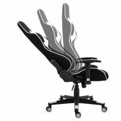 CARO-Möbel Bürodrehstuhl BOOST In Schwarz/weiß -Günstiges Tische Geschäft 94558 2