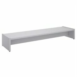 CARO-Möbel Monitorständer ZOOM 100 X 15 X 27 Cm In Hellgrau