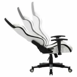 CARO-Möbel Gamingstuhl LEGEND In Weiß, Mit LED Beleuchtung 9 CARO-Möbel Gamingstuhl LEGEND In Weiß, Mit LED Beleuchtung -Günstiges Tische Geschäft 94713 3