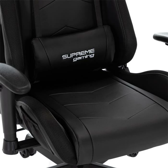 CARO-Möbel Gamingstuhl SKILLS Bezug Aus Lederimitat In Schwarz, Mit LED Beleuchtung 5 CARO-Möbel Gamingstuhl SKILLS Bezug Aus Lederimitat In Schwarz, Mit LED Beleuchtung – Bild 5