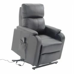 CARO-Möbel Fernsehsessel SENIOR Mit Aufstehfunktion In Grau