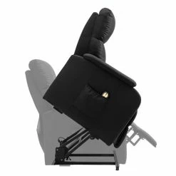 CARO-Möbel Fernsehsessel RETIRE Mit Aufstehfunktion In Schwarz 8 CARO-Möbel Fernsehsessel RETIRE Mit Aufstehfunktion In Schwarz -Günstiges Tische Geschäft 94783 3