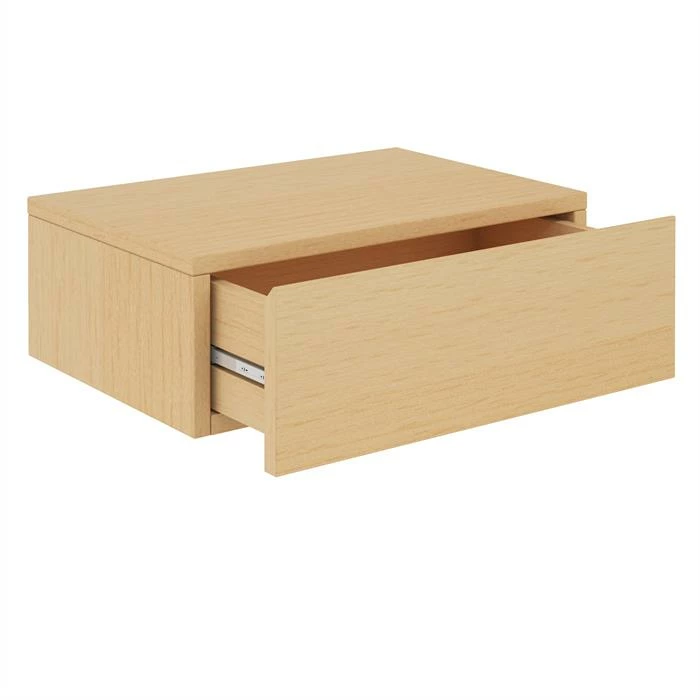 CARO-Möbel Hängende Nachtkommode ANNE 1 Schublade, Buchefarben 1 CARO-Möbel Hängende Nachtkommode ANNE 1 Schublade, Buchefarben