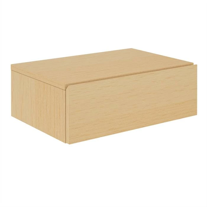 CARO-Möbel Hängende Nachtkommode ANNE 1 Schublade, Buchefarben 2 CARO-Möbel Hängende Nachtkommode ANNE 1 Schublade, Buchefarben – Bild 2