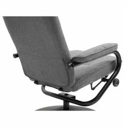 CARO-Möbel Relaxsessel DAKOTA Mit Hocker Und Stoffbezug In Grau 9 CARO-Möbel Relaxsessel DAKOTA Mit Hocker Und Stoffbezug In Grau -Günstiges Tische Geschäft 94835 3