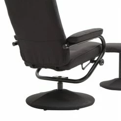CARO-Möbel Relaxsessel DAKOTA Mit Hocker Und Stoffbezug In Schwarz 9 CARO-Möbel Relaxsessel DAKOTA Mit Hocker Und Stoffbezug In Schwarz -Günstiges Tische Geschäft 94836 3