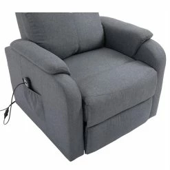 CARO-Möbel Fernsehsessel RETIRE Mit Aufstehfunktion In Grau 10 CARO-Möbel Fernsehsessel RETIRE Mit Aufstehfunktion In Grau -Günstiges Tische Geschäft 94838 4