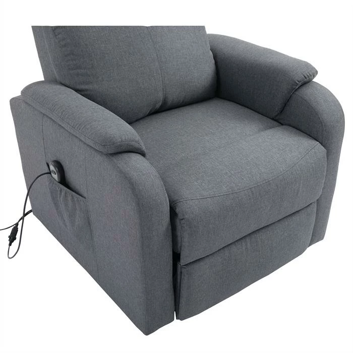 CARO-Möbel Fernsehsessel RETIRE Mit Aufstehfunktion In Grau 5 CARO-Möbel Fernsehsessel RETIRE Mit Aufstehfunktion In Grau – Bild 5