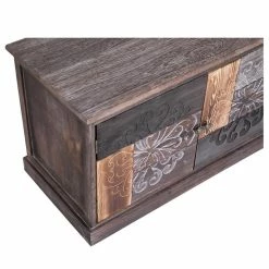 CARO-Möbel Schuhbank MARA Braun/grau Lackiert -Günstiges Tische Geschäft 94891 4