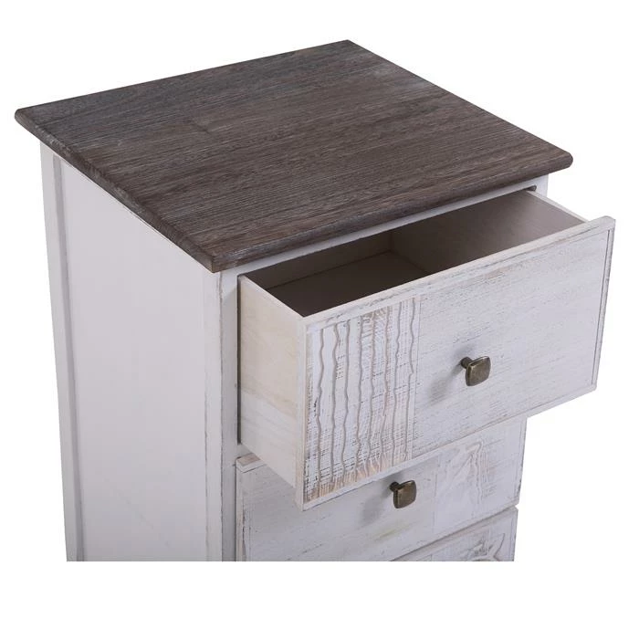 CARO-Möbel Nachttisch JUNA Mit 3 Schubladen 5 CARO-Möbel Nachttisch JUNA Mit 3 Schubladen – Bild 5