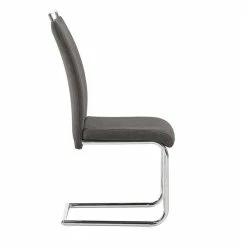 CARO-Möbel Esszimmerstuhl ERICA Im 4er Set In Dunkelgrau -Günstiges Tische Geschäft 94943 2