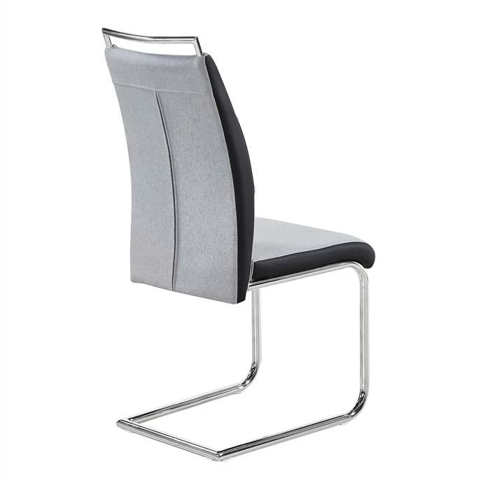 CARO-Möbel Esszimmerstuhl ERZA Im 4er Set In Hellgrau 5 CARO-Möbel Esszimmerstuhl ERZA Im 4er Set In Hellgrau – Bild 5