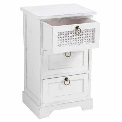 CARO-Möbel Nachttisch IRMA Mit 3 Schubladen -Günstiges Tische Geschäft 94994 3