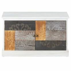 CARO-Möbel Schuhbank CARA Aus Holz Mit 2 Fächern -Günstiges Tische Geschäft 95406 1