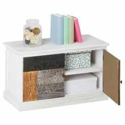 CARO-Möbel Schuhbank CARA Aus Holz Mit 2 Fächern -Günstiges Tische Geschäft 95406 2