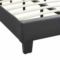 CARO-Möbel Polsterbett GREENPORT 120x200 Cm, Kunstleder Schwarz -Günstiges Tische Geschäft 95553 3